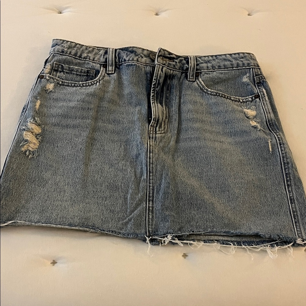 Hidden Los Angeles denim skirt, L